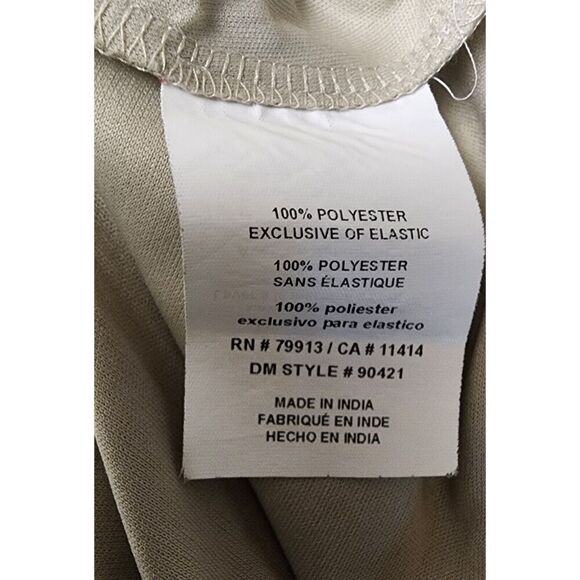 MOTHERHOOD Maternity Round Neck Floral Chiffon Multicolor Gray Blouse Size XS - Picture 11 of 11